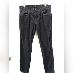 Vince Corduroy Pants 34 Gray Straight Leg M2797-2299
